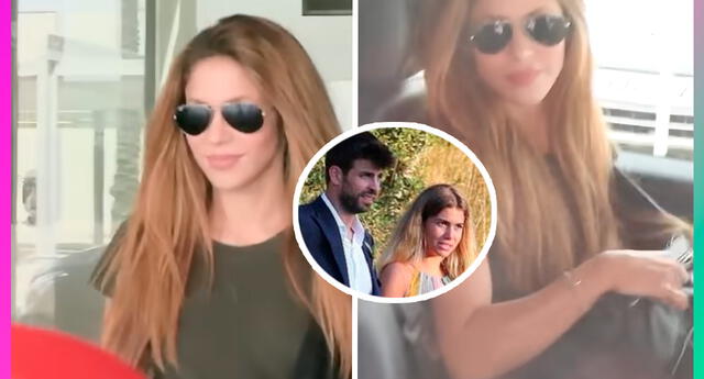 Shakira fue interceptada por los paparazzi en Barcelona