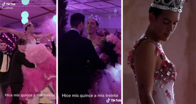 TikTok: Influencer desata reacciones tras celebrar sus 30 años al estilo de una quinceañera