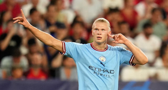 Haaland no solo es el goleador de su equipo, sino también de los mejores pagados | Foto: Manchester City