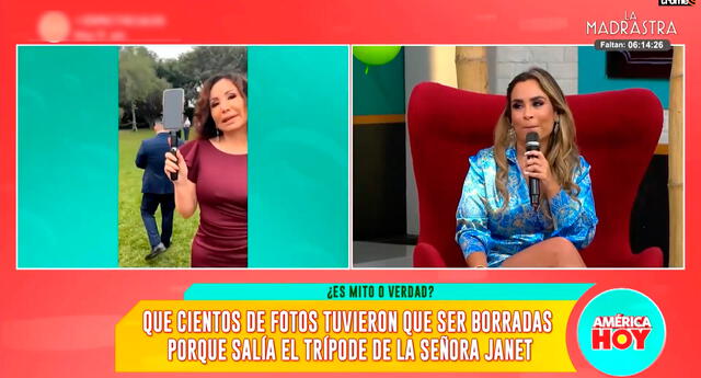 Ethel Pozo hizo pasar roche a Janet Barboza por llevar trípode a su boda: "¿Por qué lo llevaste?"