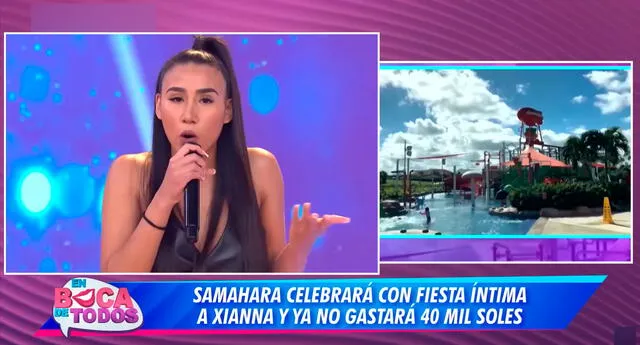 Samahara Lobatón tras anunciar nuevo cumpleaños para su hija: “Vamos a hacer algo familiar”.