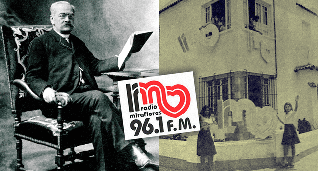 Radio Miraflores fue fundada en 1935. Foto: composición LR/BNP/Arkiv Perú