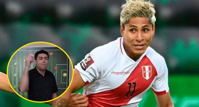 Comentarista chileno no soportó ver a Ruidíaz en la selección peruana: "Es muy malo"