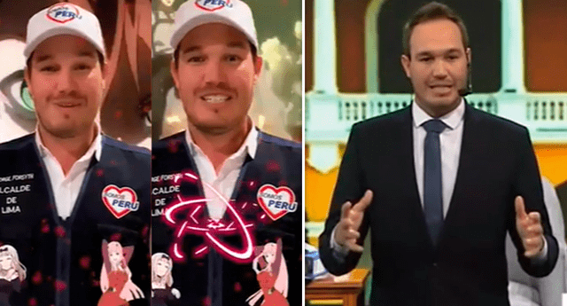 George Forsyth habla de la cultura otaku en debate municipal. |  Foto: composición LR/Instagram /@memescultosoficial/captura de Latina