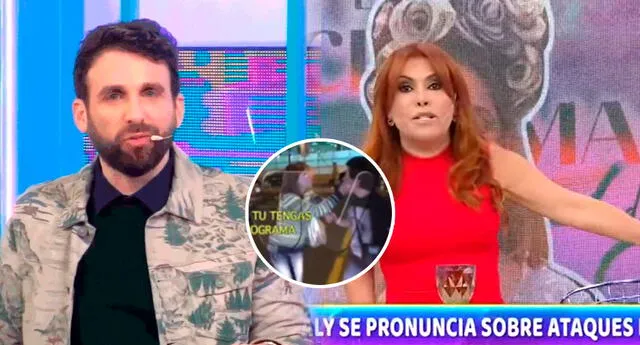 Rodrigo González publica video en el que Magaly Medina increpa a un reportero: “La 'Farisela' no es la única”