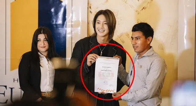 Kim Hyun Joong en Bolivia: el idol recibió un reconocimiento por "promover la interculturalidad"