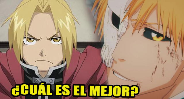 Fans de “Fullmetal Alchemist: Brotherhood” atacan a "Bleach" en MyAnimeList. Foto: composición LOL/BONES/Studio Pierrot