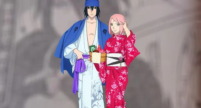 Sasuke y Sakura protagonizan imagen para 'Sasuke Retsuden' | Foto: Composición Lol