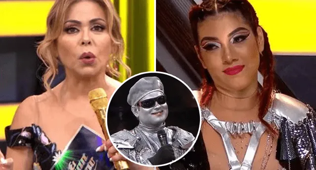 Gisela Valcárcel le recordó a la popular Robotina que fue su expareja, Robotín, el que dio pie para que ella esté en esa pista de baile. Foto: composición LOL / América TV