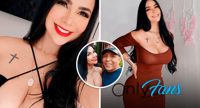 Pilar Gasca, la pareja sentimental de Edwin Sierra, manifestó con alegría que su debut en OnlyFans fue un rotundo éxito. Foto: composición LOL/ Instagram: @pilargasca_oficial