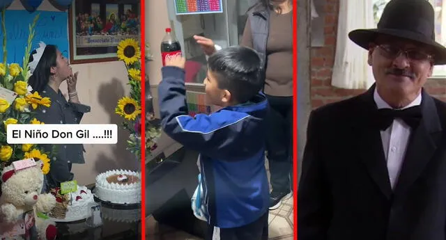 Niño peruano imita la celebración de Don Gilberto de "AFHS" y causa furor en TikTok