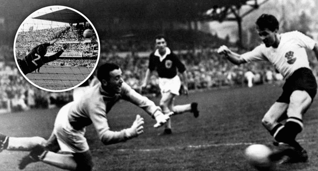 El histórico encuentro se disputó en la Copa del Mundo realizada en Suiza en el año 1954. | Foto: composición LR/EFE/FIFA