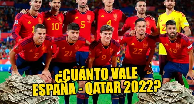 ¿Cuánto valen los convocados de España para Qatar 2022? |  Foto: Twitter / SEFutbol