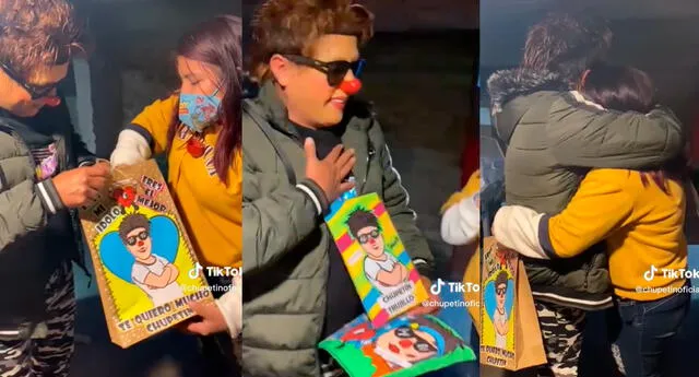 Chupetín Trujillo se conmueve al recibir los dibujos de una seguidora: “Gracias de todo corazón”