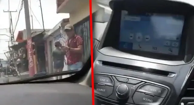 Hombre bajó de su auto para escuchar el audio de su amante y su esposa lo 'atrapó' gracias al bluetooth