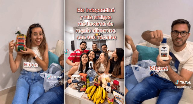 El video del evento llamó la atención de miles de usuarios en TikTok. |  Foto: composición LR/TikTok/@gonzalezviole