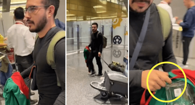 Mexicano ingresó tequila a Qatar y supuesto familiar denunció su detención. Foto: composición LOL / TikTok: @ricardonavarro842