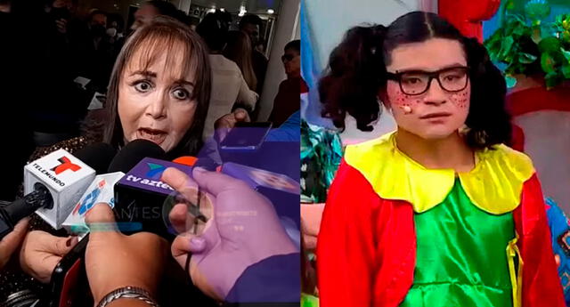 Chilindrina huachana responde a críticas de María Antonieta de las Nieves: “No es como ella dice”