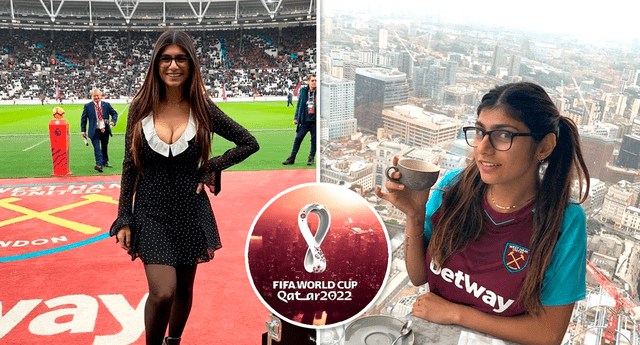 Mia Khalifa critica a la FIFA por darle la sede del Mundial a Qatar. Foto: composición LOL/ Instagram: @miakhalifa / FIFA