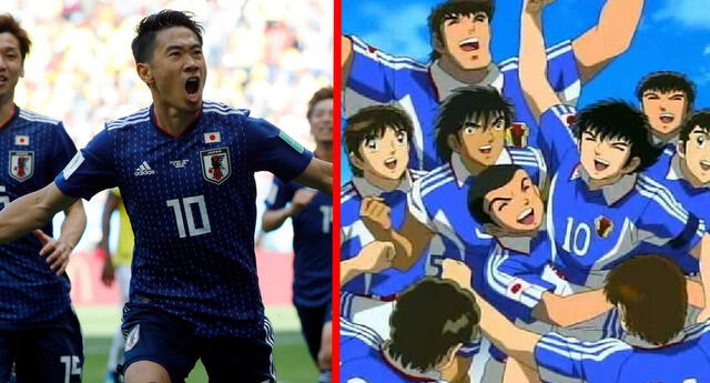 Usuarios comparan escena épica de Supercampeones con triunfo de Japón ante Alemania