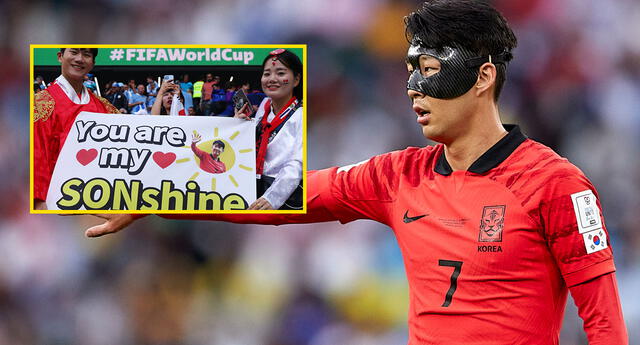 Qatar 2022: ¿por qué Son Heung Min , el héroe de los niños coreanos, utilizó una máscara al estilo Lapadula?