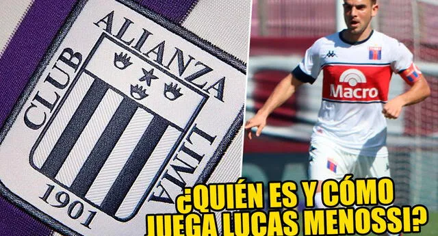 Lucas Menossi es el flamante centrocampista de Alianza Lima | Foto: Composición Lol
