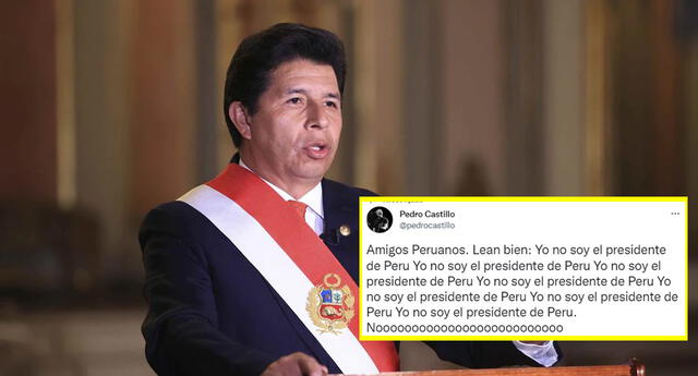 Homónimo de Pedro Castillo en Twitter pide que no lo insulten: "Yo no soy el presidente"