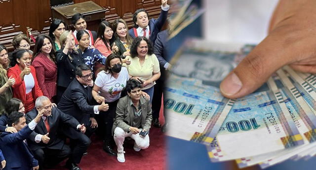 ¿Cuánto dinero recibirán los congresistas de la República en el mes de Navidad?