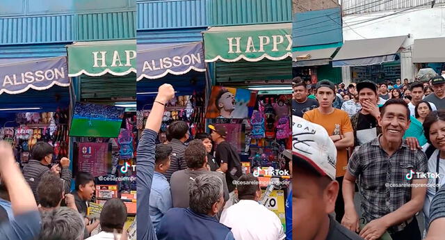 Qatar 2022: peruanos abarrotan una galería para ver los penales de Argentina y celebran sus goles