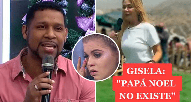 Giselo trolea a Ethel Pozo por las declaraciones de su mamá sobre Santa Claus. Foto: composición LOL / América TV / Latina