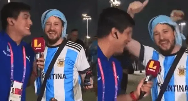 Qatar 2022: Latina entrevistó a Luisito Comunica tras el triunfo de Argentina sobre Francia