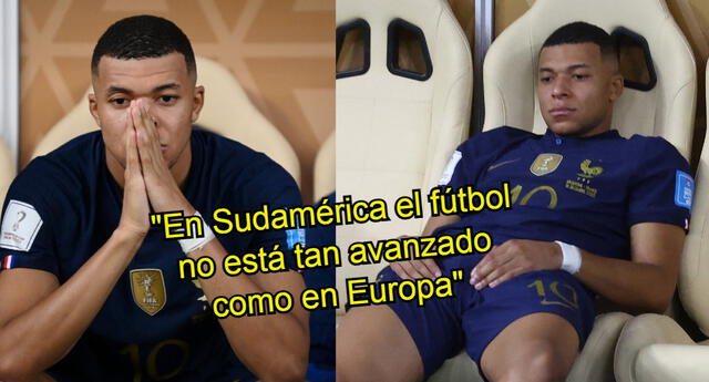 Kylian Mbappé y la vez que 'ninguneó' al fútbol sudamericano: "Las Copas del Mundo siempre Europa las gana"