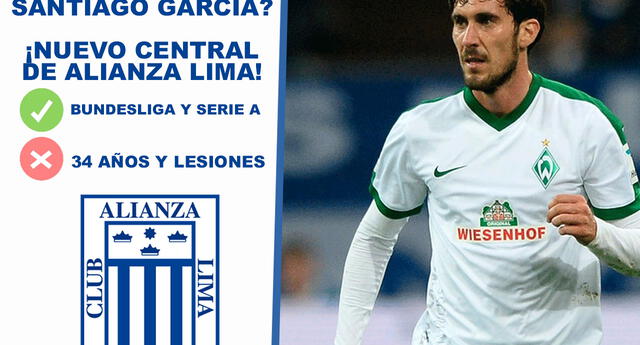 Santiago García: El nuevo defensa central de Alianza Lima para la temporada  2023