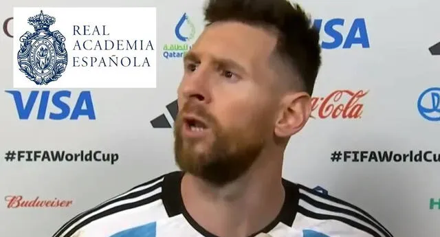 El hecho se dio cuando Lionel Messi era entrevistado y Wout Weghorst se quiso acercar para felicitarlo. Foto: composición LOL/RAE, Twitter