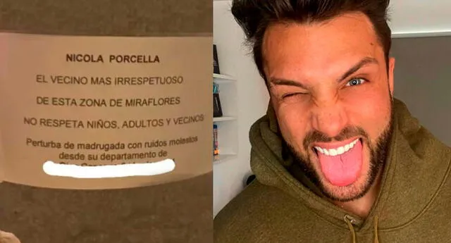 Vecinos califican a Nicola Porcella como "irrespetuoso" en carteles colocados por todo Miraflores