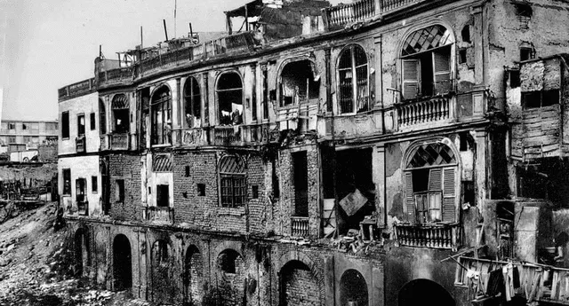 Fotografía de un jirón del Cercado de Lima en los años 60. | Foto: Lima, la única/Facebook