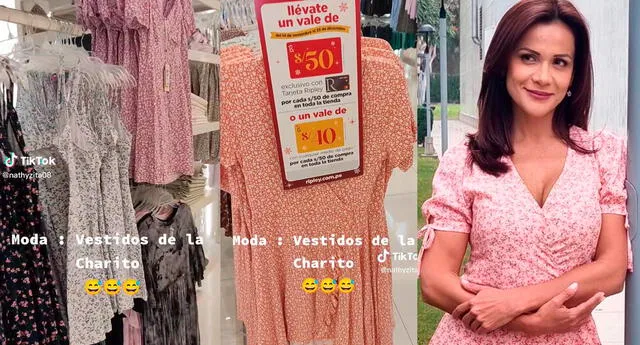 Joven afirma que centro comercial vende los "vestidos de la Charito" de "AFHS”: “Está en tendencia”