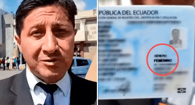 Padre de familia cambió su género legalmente para obtener la custodia de sus hijas. Foto: composición LOL / Facebook: La voz del Tomebamba