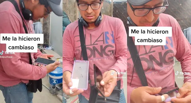 Peruano compra un celular a S/100, pero luego descubre que solo es vidrio: “Me hicieron el cambiazo”