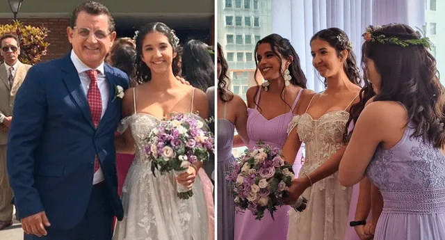 Sergio Galliani dedica emotivo mensaje a su hija mayor que contrajo matrimonio | Foto: composición LR/Sergio Galliani/Connie Chaparro/Instagram