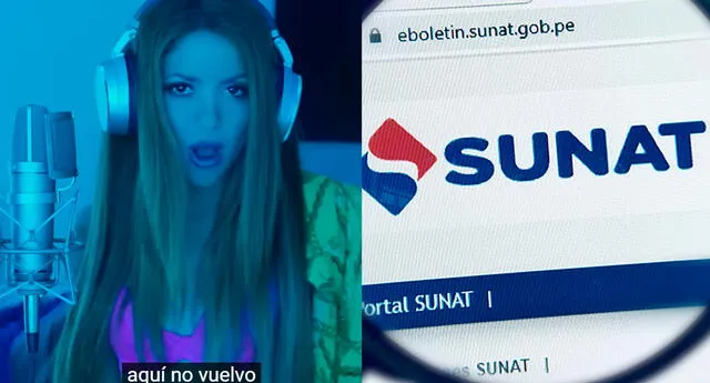 Sunat usa frase de Shakira para informar a contribuyentes. Foto: composición LOL/captura de Instagram