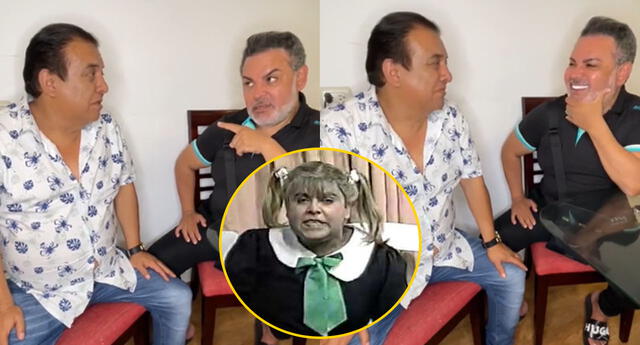 Los personajes de televisión hicieron un divertido video en TikTok. Foto: composición TikTok/Manolo Rojas