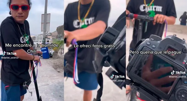 El video acumuló más de 1,5 millones de reproducciones. Foto: composición LOL/captura de TikTok/@daniel_ysidro2