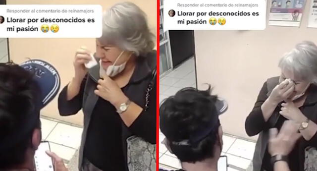 El video generó polémica en redes sociales. Foto: captura TikTok