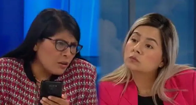 La congresista se hizo tendencia en redes sociales. Foto: captura de Canal N