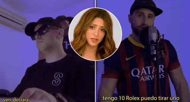 El titulo del sencillo hace alusión a Clara Chía Marti | Foto: composición LR/captura de YouTube/Shakira/Instagram