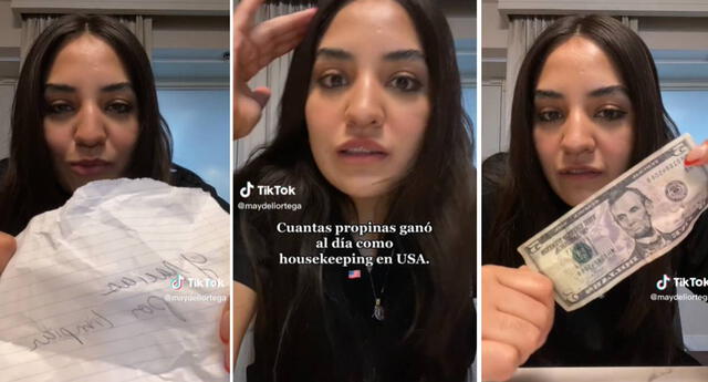 El video ha sumado más de 300.000 reproducciones en TikTok. Foto: composición LOL/captura de TikTok/@MaydeliOrtega