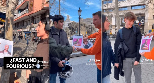 El video del curioso episodio superó las 160 reproducciones en TikTok. Foto: composición LR/TikTok/@mario_colomina