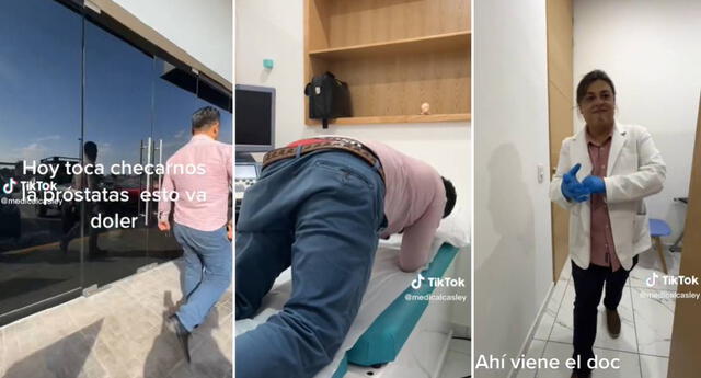 El video ha sumado más de 900.000 visualizaciones en TikTok. Foto: composición LOL/captura de TikTok/@MedicalCasLey