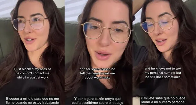 El video se convirtió en tema de conversación en TikTok. Muchos respaldaron la decisión de la joven. Foto: composición LOL/captura de TikTok/@WealthXLab